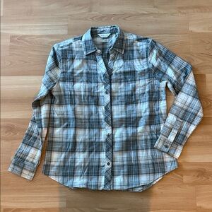 Plaid Long Sleeve Shirt for Women